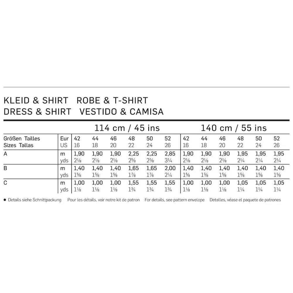 Burda Sewing Pattern 6716 Dress Shirt Misses Size‎ 16-26